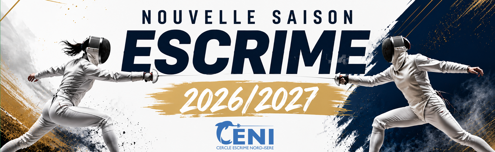 Les inscriptions pour la saison 2026/2027 sont ouvertes !
